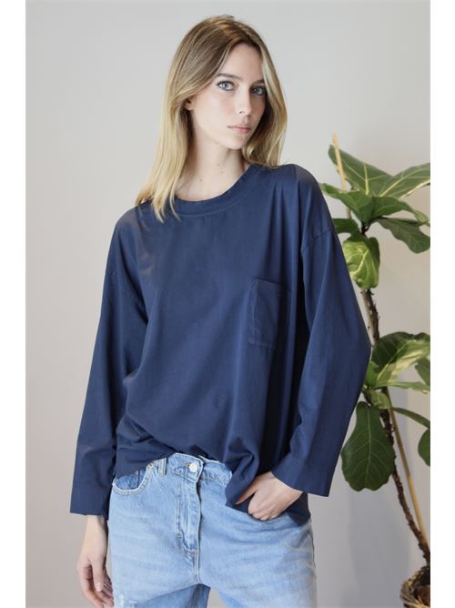 T-shirt m/lunga con taschino DIECI MINUTI | 197623
